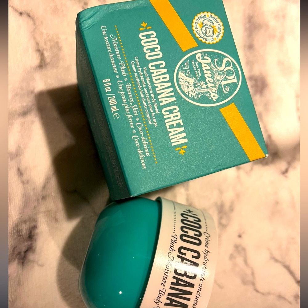 BRAND NEW LARGE COCO CABANA SDJ CREAM